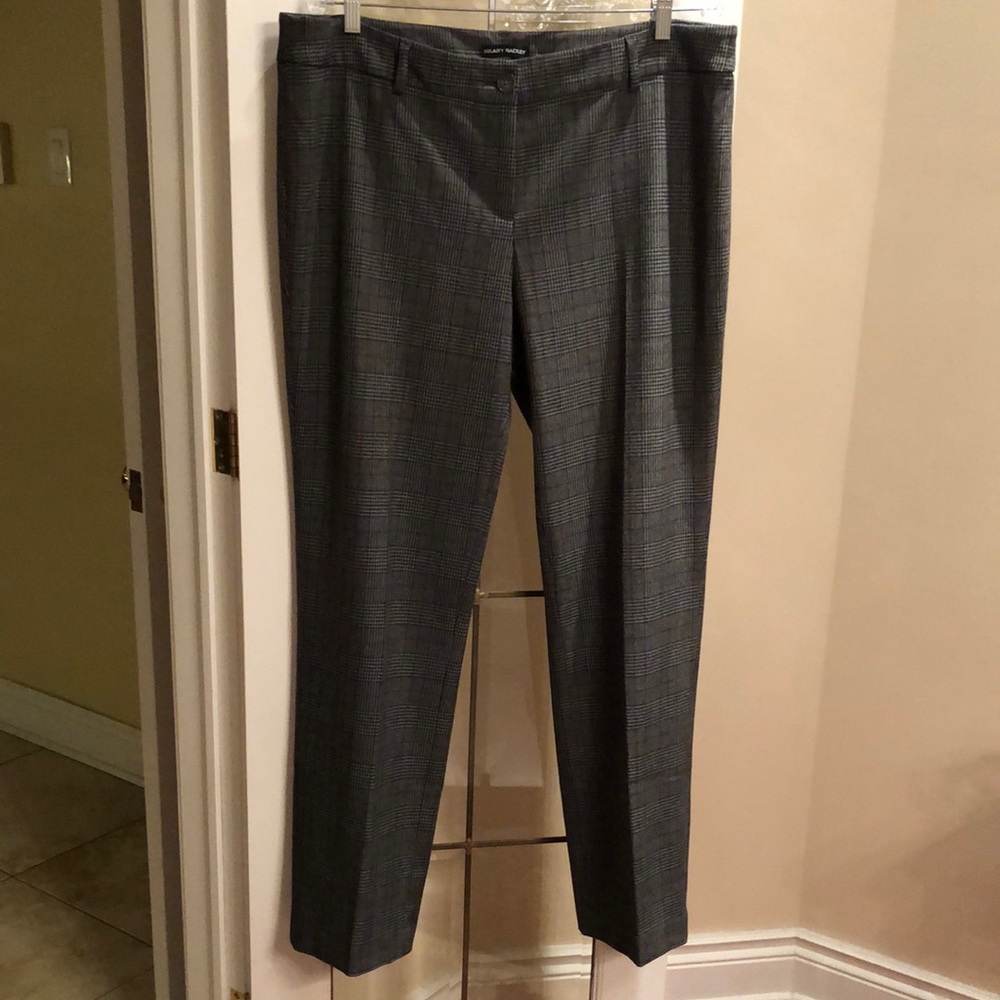 Women’s Grey Checked Pants